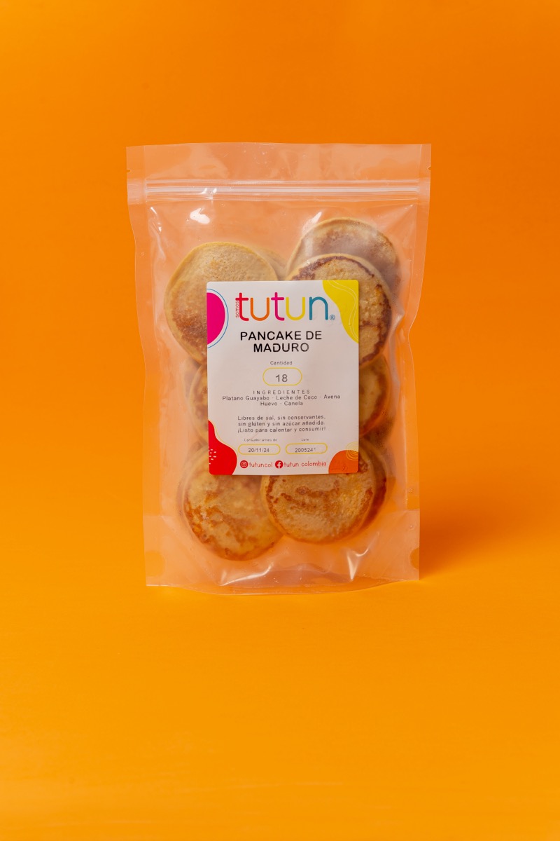 Pancakes de maduro. Los favoritos.