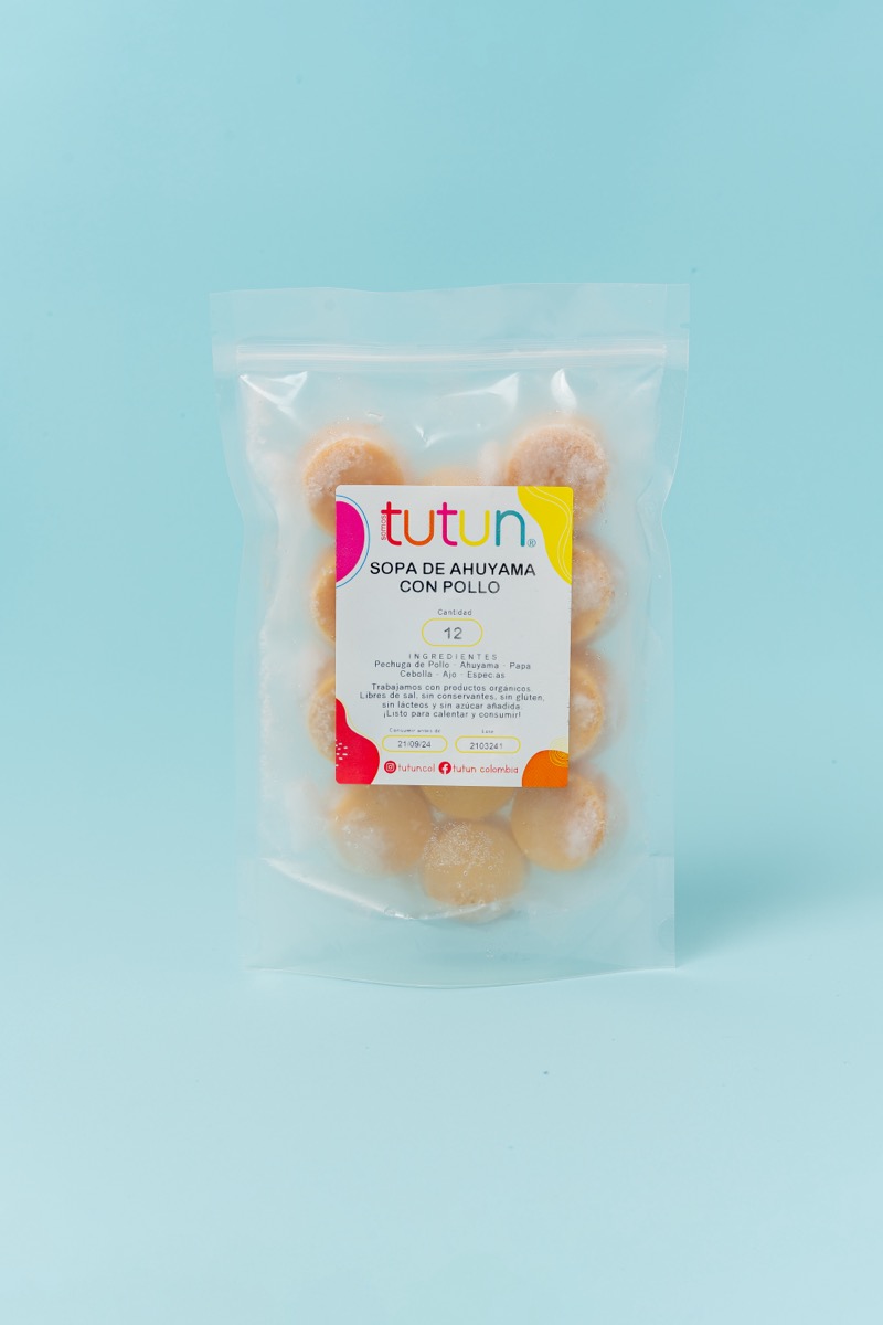 Sopita de ahuyama. La ganadora.